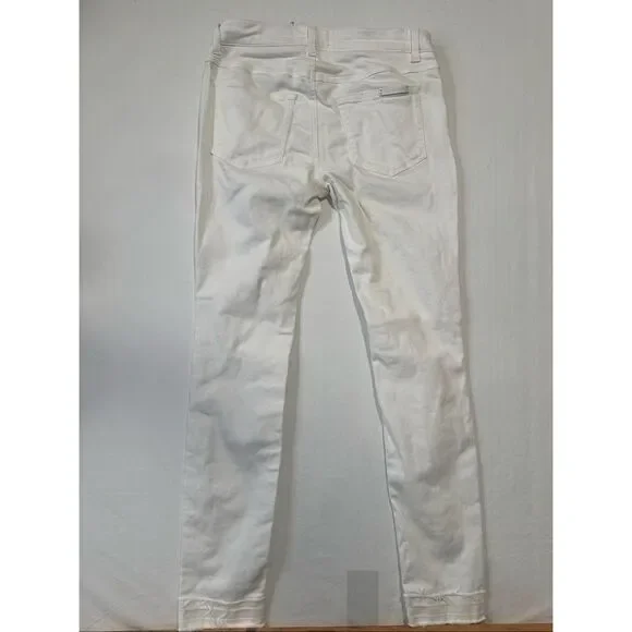 Dolce & Gabbana White Distressed Skinny Jeans IT 38 US 2 Made in Italy Stretch D - Picture 6 of 11